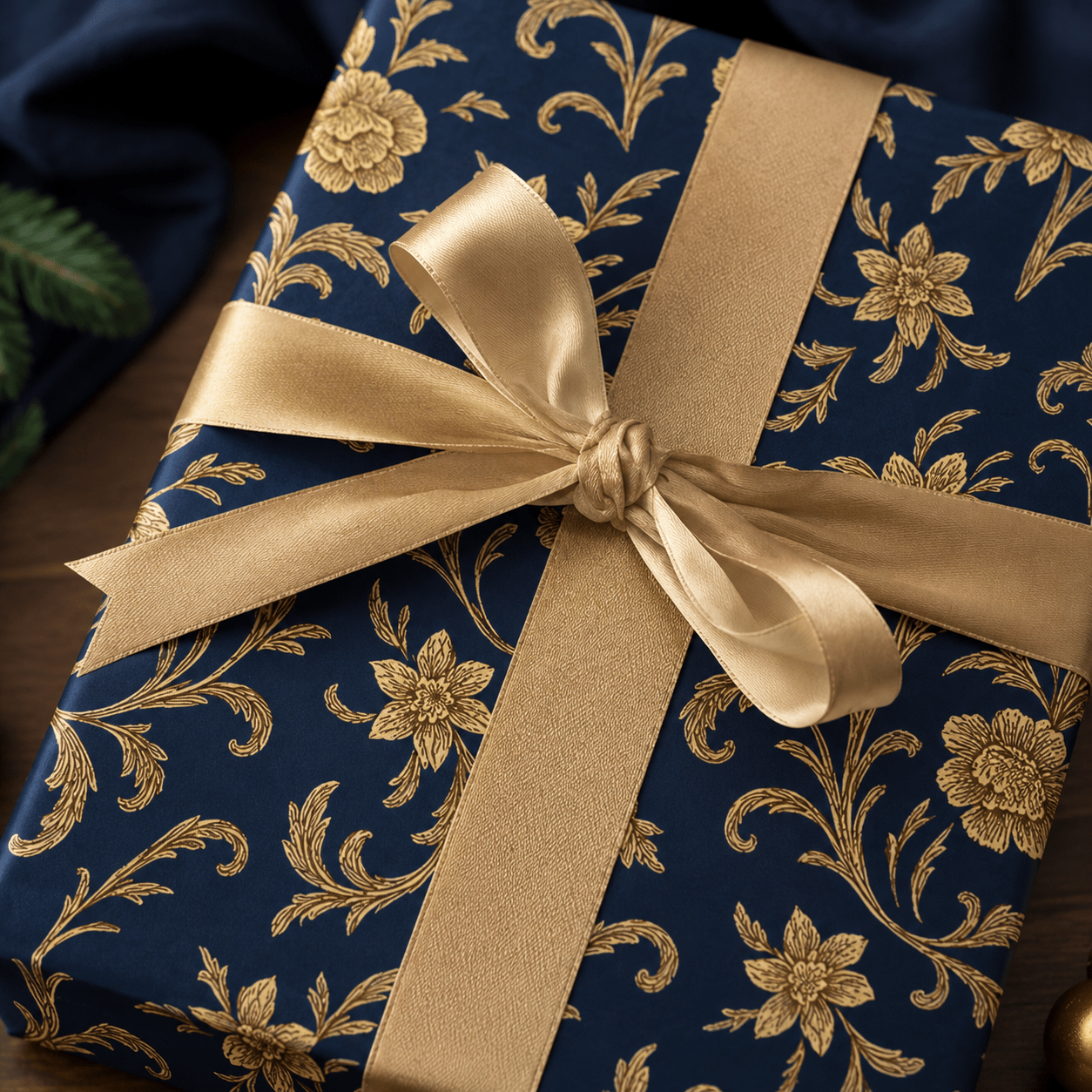 Gilded Baroque - London Penny Gift Wrap