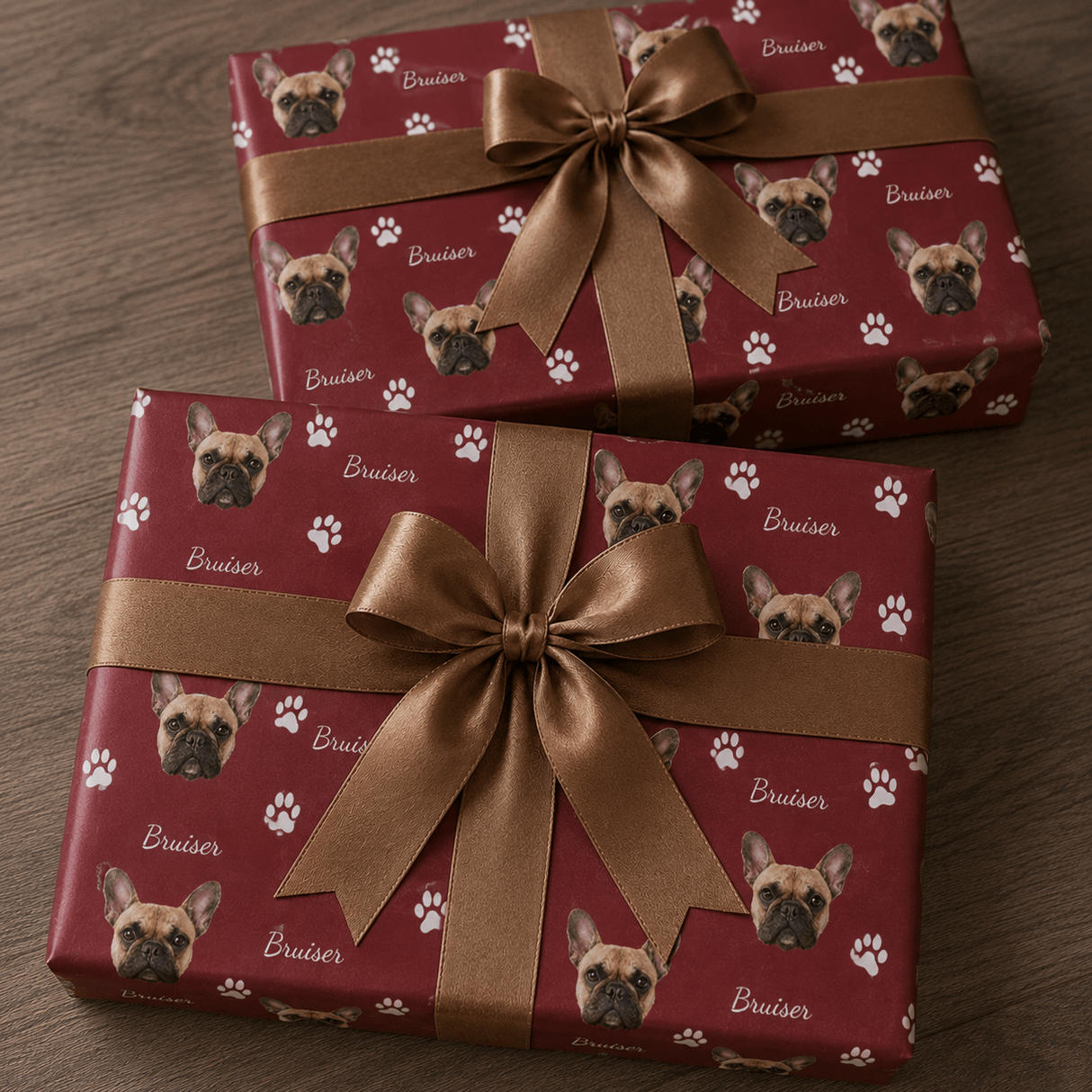 Personalized Dog Wrapping Paper | Custom Gift Wrap - London Penny Gift Wrap