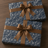 Personalized Ivory Lace Wrapping Paper | Custom Gift Wrap - London Penny Gift Wrap