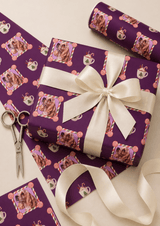 Personalized Holiday Wrapping Paper | Custom Gift Wrap - London Penny Gift Wrap