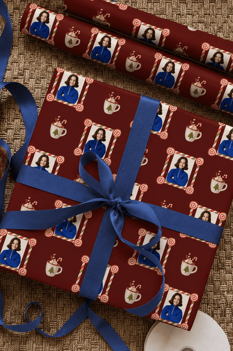 Personalized Holiday Wrapping Paper | Custom Gift Wrap - London Penny Gift Wrap
