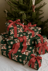 Personalized Holiday Wrapping Paper | Custom Gift Wrap - London Penny Gift Wrap