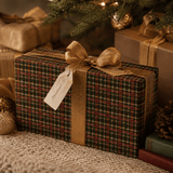 Personalized Tartan Wrapping Paper | Custom Gift Wrap - London Penny Gift Wrap
