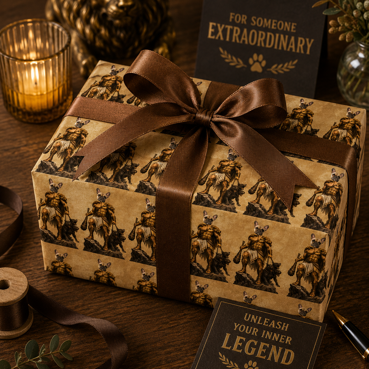 Personalized Hercules Wrapping Paper | Custom Gift Wrap