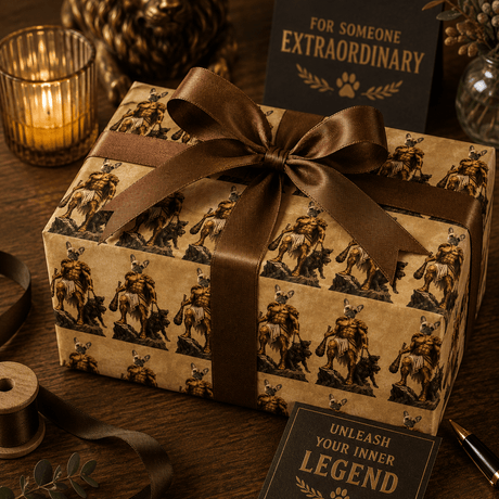 Personalized Hercules Wrapping Paper | Custom Gift Wrap - London Penny Gift Wrap