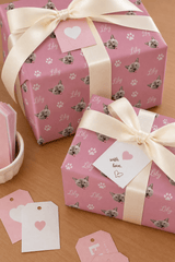 Personalized Cat 6FT Wrapping Paper | Custom Gift Wrap - London Penny Gift Wrap