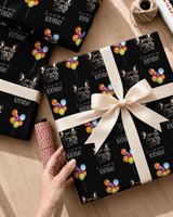 Personalized Birthday Balloons 6FT Wrapping Paper | Custom Gift Wrap - London Penny Gift Wrap