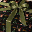 Personalized Reindeer 6FT Wrapping Paper | Custom Gift Wrap - London Penny Gift Wrap