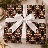 Personalized Legacy Ribbon & Crest Wrapping Paper | Custom Gift Wrap - London Penny Gift Wrap