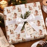 Personalized Snowbound Wrapping Paper | Custom Gift Wrap