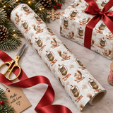 Personalized Snowbound Wrapping Paper | Custom Gift Wrap