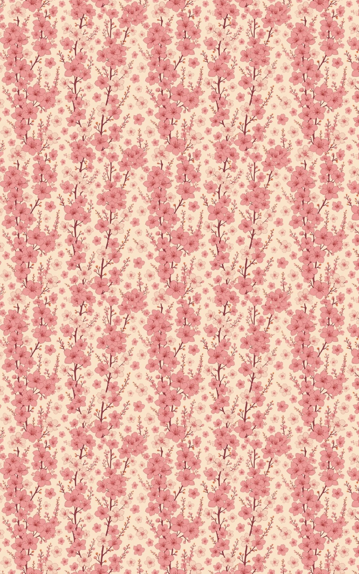 Cherry Blossom Drift - London Penny Gift Wrap