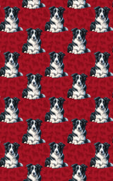 Cherry Collie - London Penny Gift Wrap