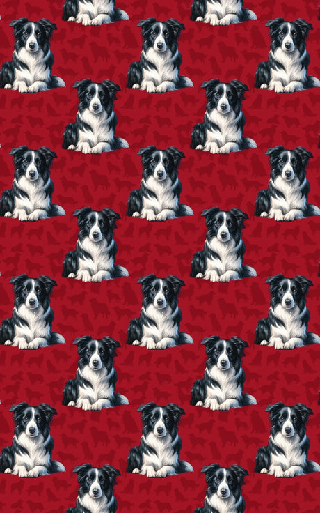 Cherry Collie - London Penny Gift Wrap