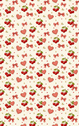 Cherry Heart Picnic - London Penny Gift Wrap
