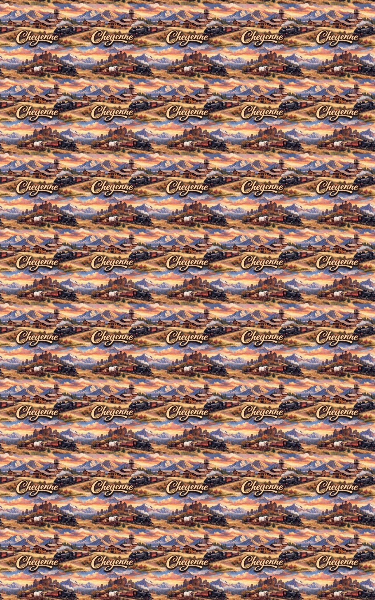Cheyenne Frontier Classic - London Penny Gift Wrap