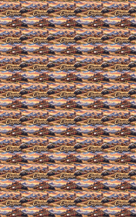 Cheyenne Frontier Classic - London Penny Gift Wrap