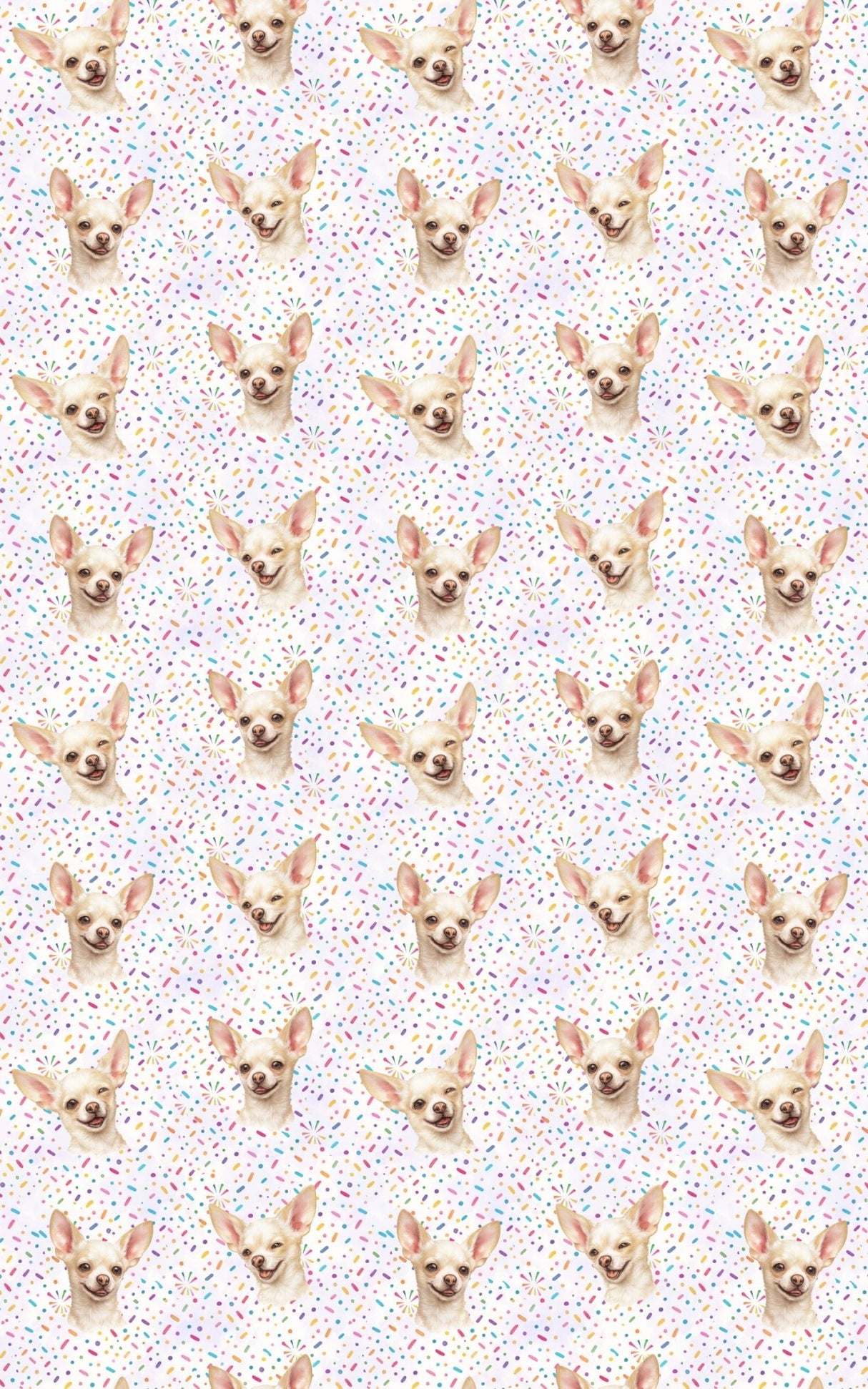 Chihuahua Confetti - London Penny Gift Wrap