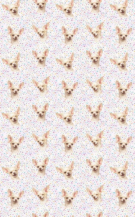 Chihuahua Confetti - London Penny Gift Wrap