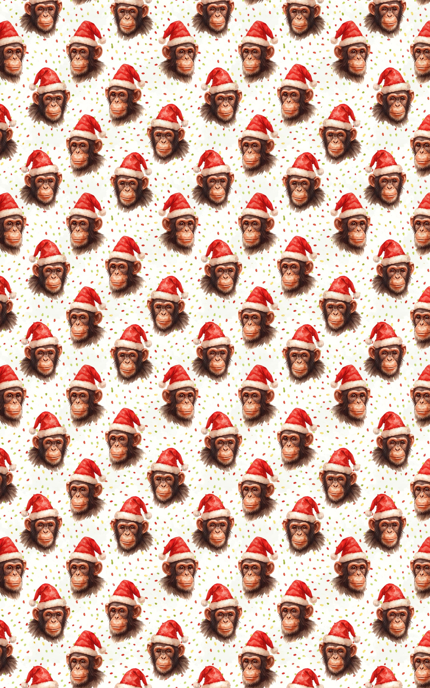 Cheerful Christmas Chimps