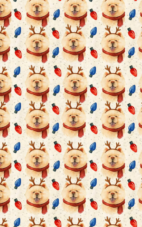 Chow Chow Christmas Cozy - London Penny Gift Wrap