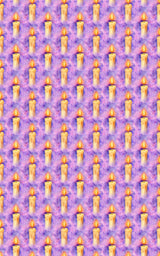 Christ Candle Glow - London Penny Gift Wrap