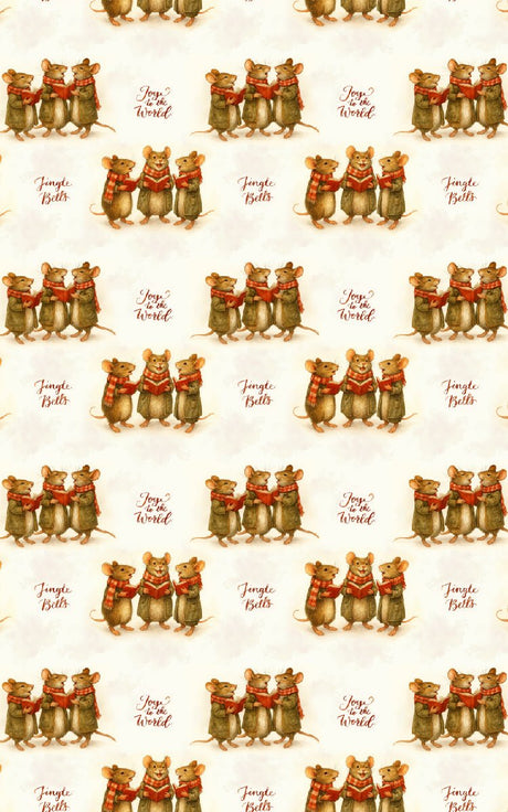 Jingle Mice - London Penny Gift Wrap