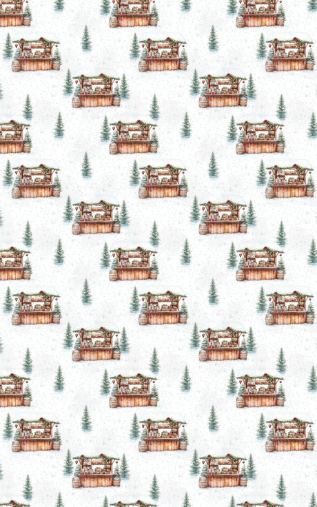 Christmas Market Magic - London Penny Gift Wrap
