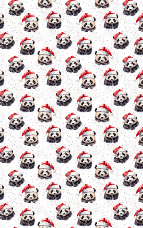 Christmas Panda - London Penny Gift Wrap
