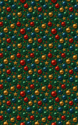 Chrome Holiday Spheres - London Penny Gift Wrap