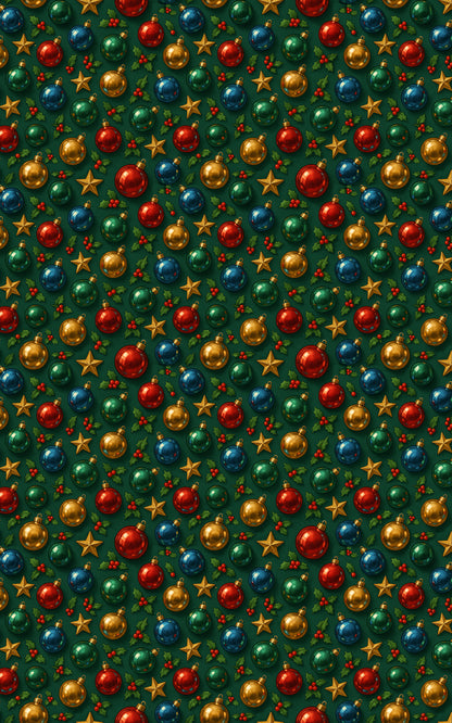 Chrome Holiday Spheres