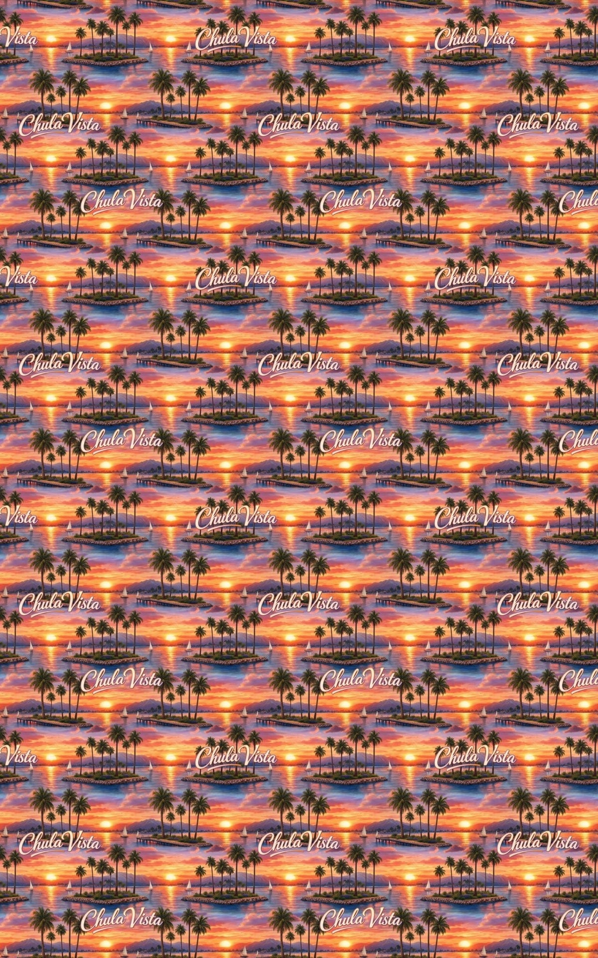Chula Vista Bay Breeze - London Penny Gift Wrap