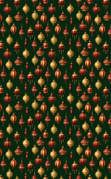 Classic Baubles - London Penny Gift Wrap