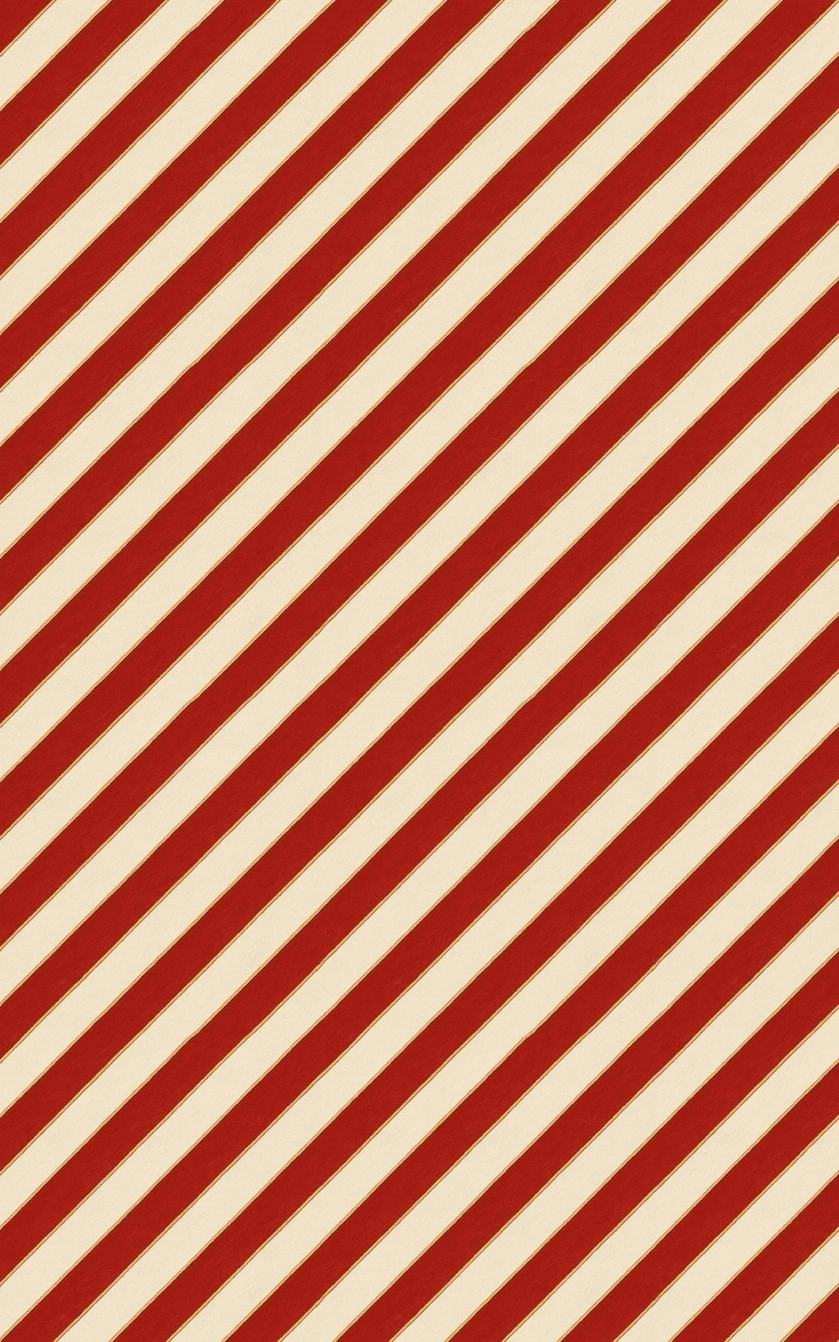 Classic Candy Cane - London Penny Gift Wrap