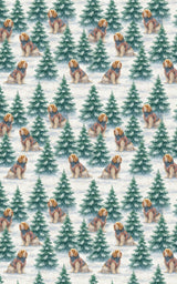 Snowy Snuggles - London Penny Gift Wrap