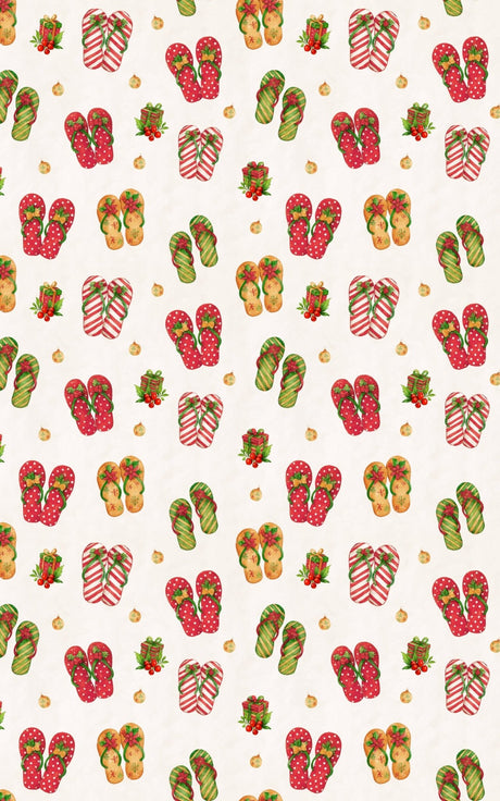 Snug Steps of the Season - London Penny Gift Wrap