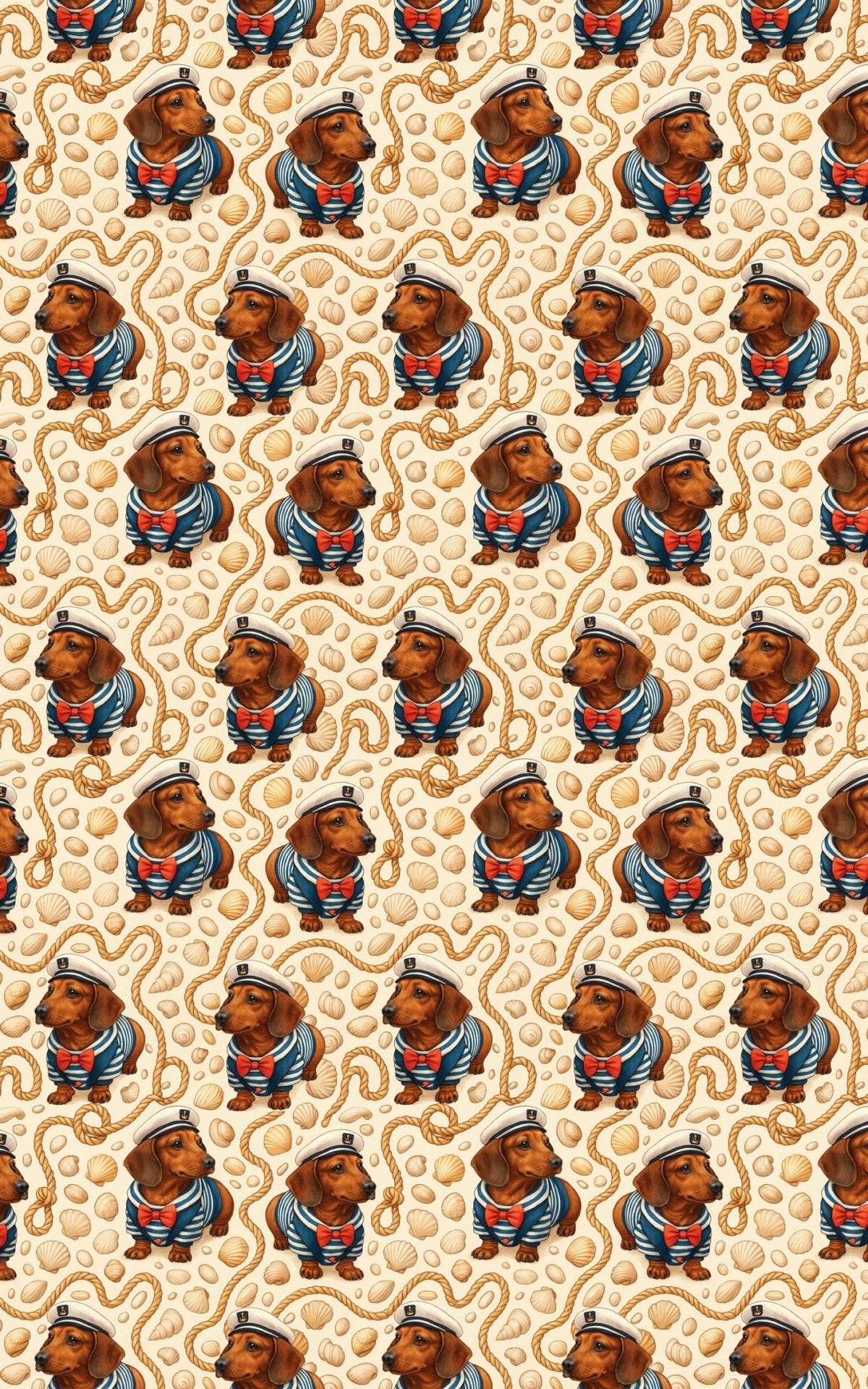 Coastal Canines - London Penny Gift Wrap