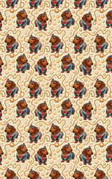 Coastal Canines - London Penny Gift Wrap