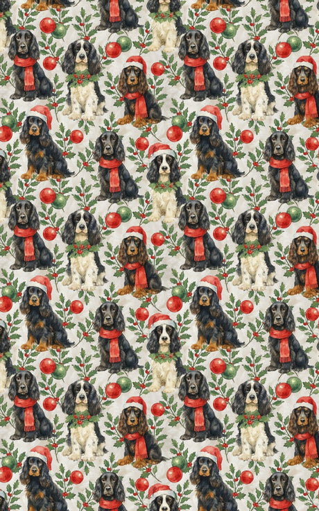 Velvet Ears, Christmas Cheers - London Penny Gift Wrap