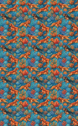 Cocker Coral Reef - London Penny Gift Wrap