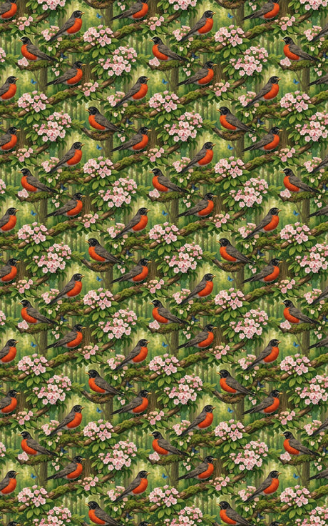 Connecticut Flora & Fauna - London Penny Gift Wrap