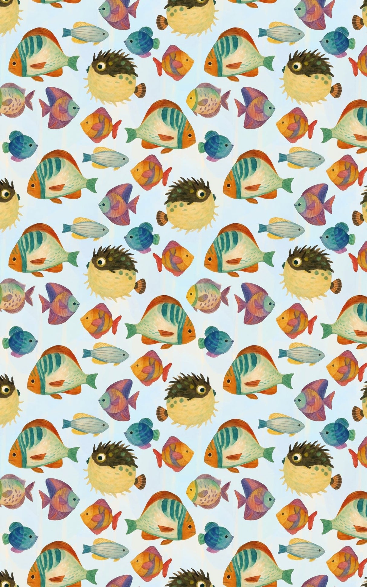 Fin-tastic Fiesta - London Penny Gift Wrap