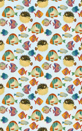 Fin-tastic Fiesta - London Penny Gift Wrap