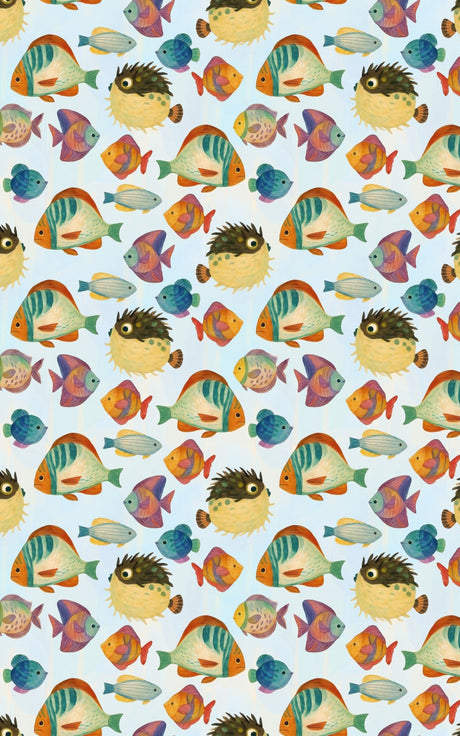 Fin-tastic Fiesta - London Penny Gift Wrap