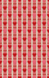 Cozy Knit Hearts - London Penny Gift Wrap