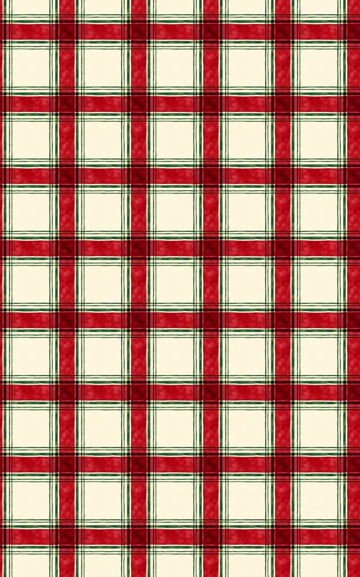 Cranberry Pines Plaid - London Penny Gift Wrap