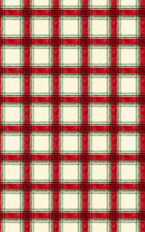 Cranberry Pines Plaid - London Penny Gift Wrap