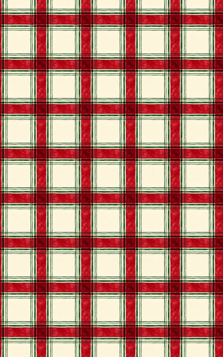 Cranberry Pines Plaid - London Penny Gift Wrap