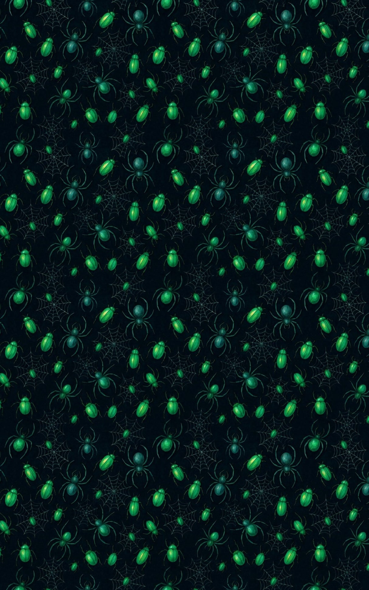 Mystic Spiders & Beetles - London Penny Gift Wrap