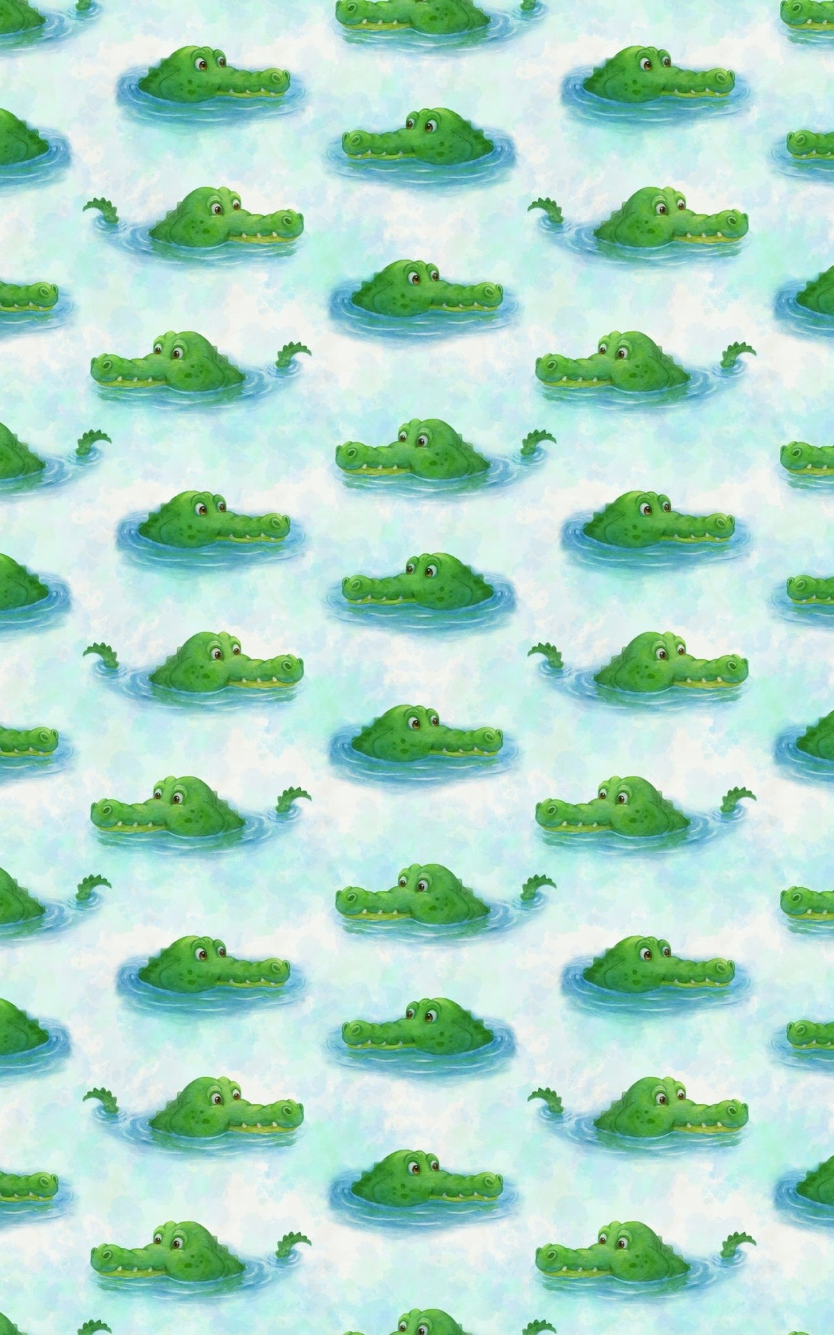 Crocodile Drift - London Penny Gift Wrap